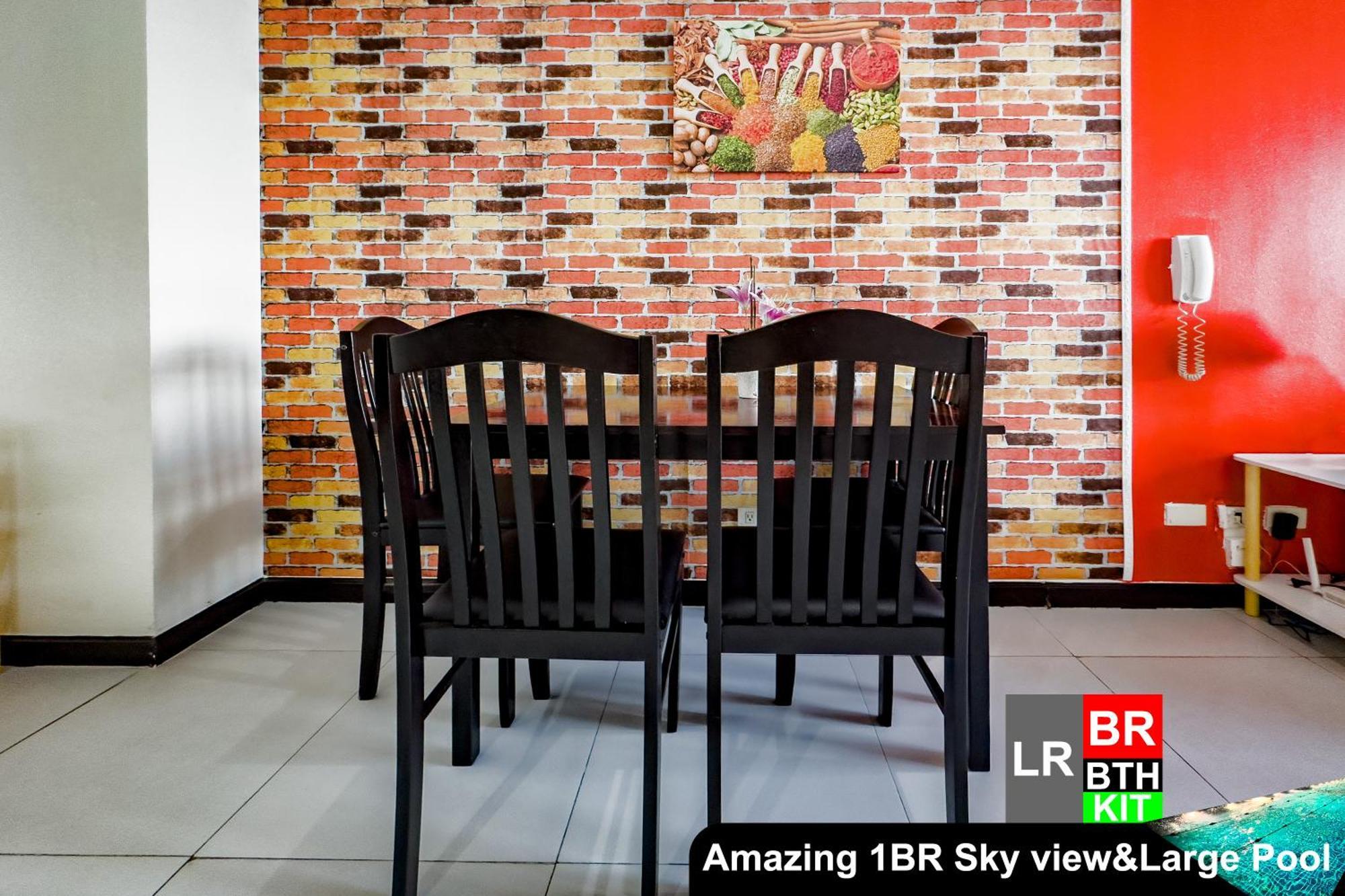 Gramercy Residences 1 Bed View With Balcony 3*