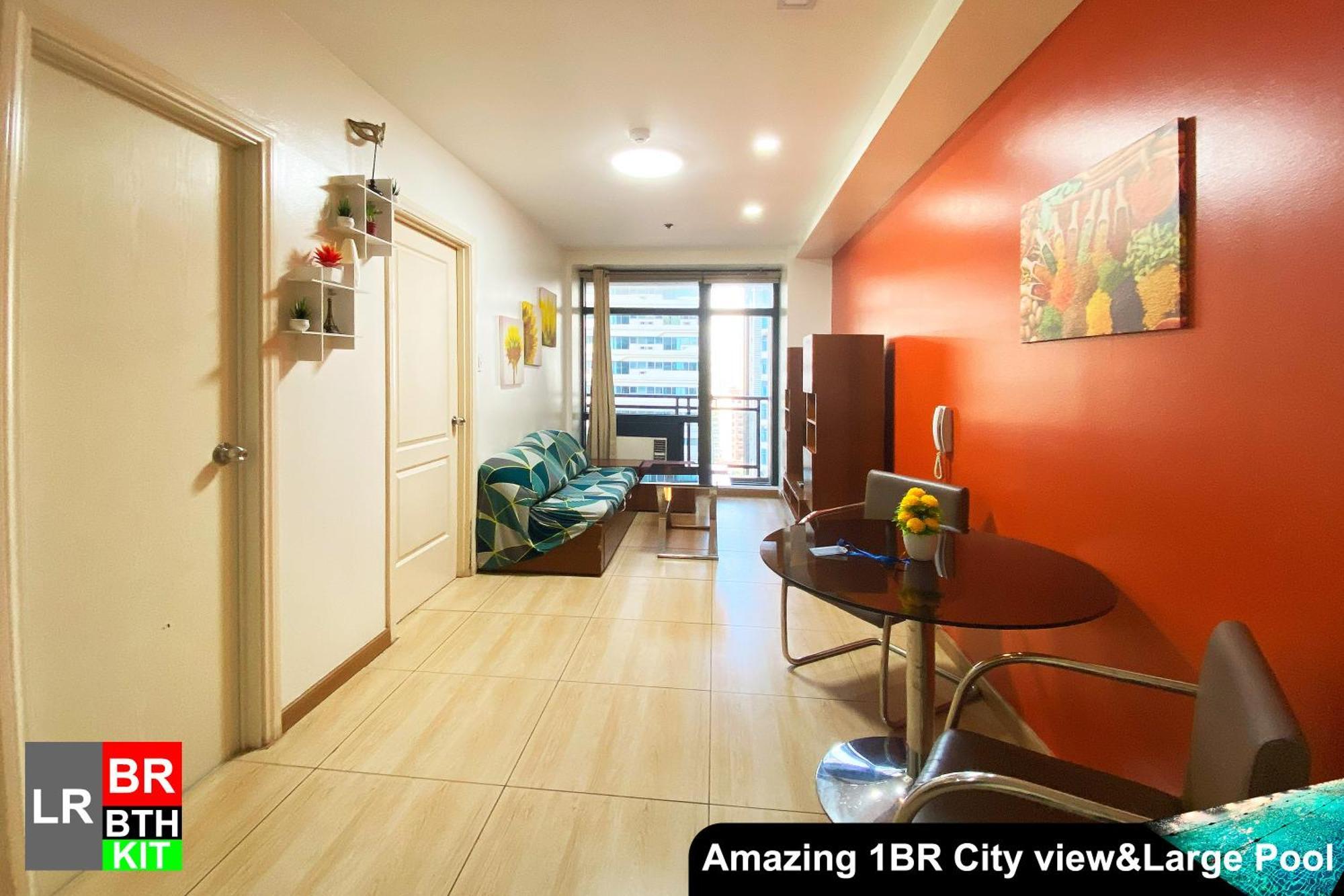 Gramercy Residences 1 Bed View With Balcony 3*
